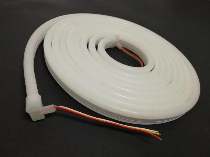 Ip68 Silicone LED Neon Strip Light 12 Volt DC Dimmable Green Light Color