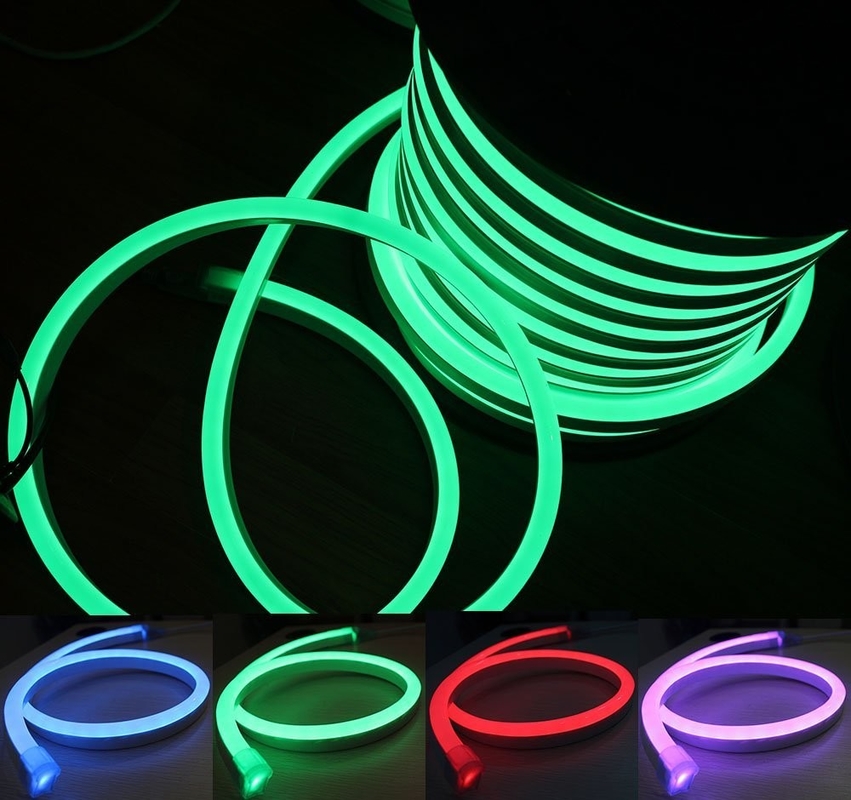 led neon rope light red color