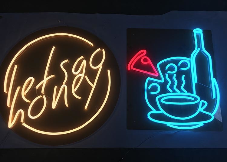 Decorative Custom Neon Light Signs For Party Living Room