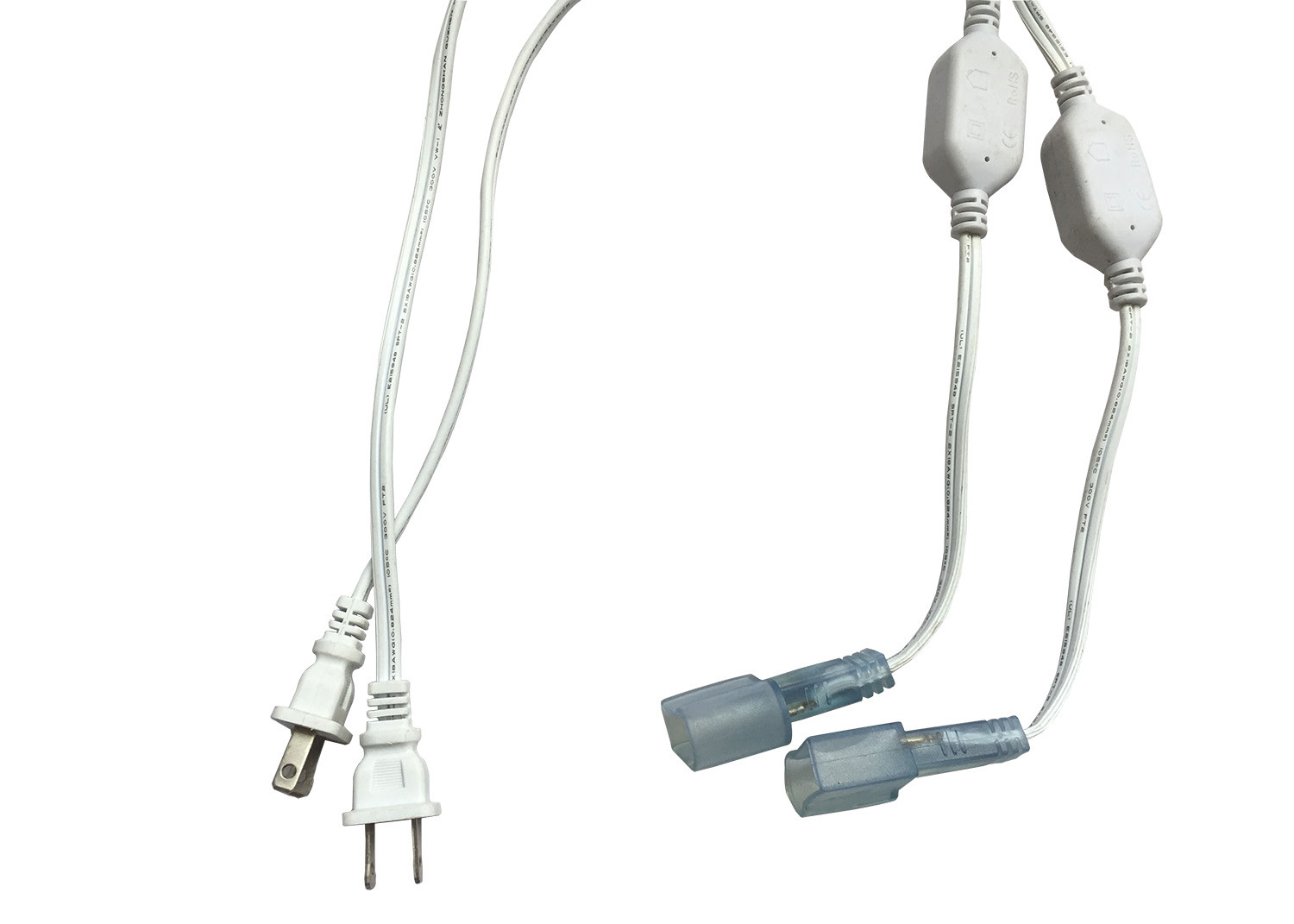 Durable Neon Light Accessories LED Neon Flex Power Cord Splice Connector