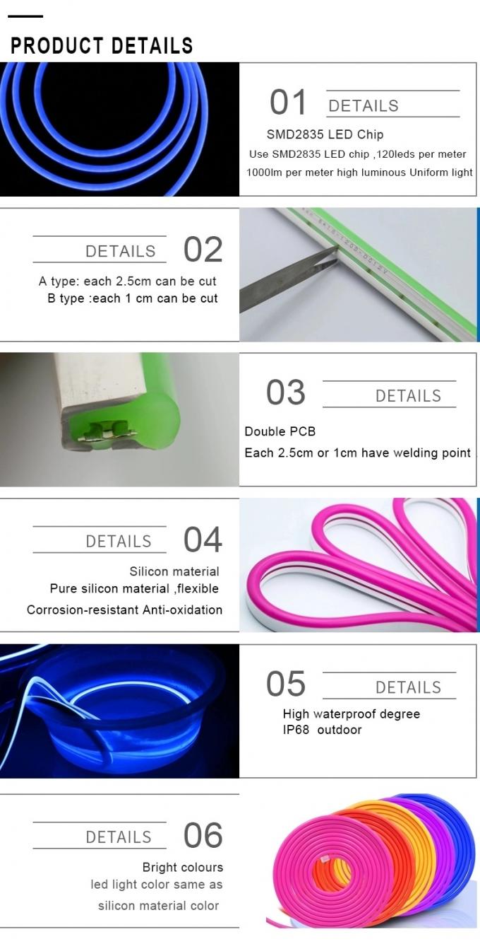 Flexible Neon LED Strip Lights LED Neon Rope Light LED Neon Flex ...