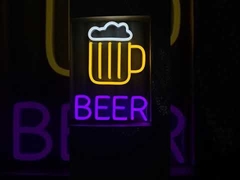 Neon signs blessed Beer neon bar signs neon beer signs