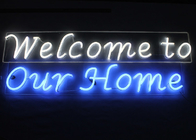 Antique Outdoor Neon Open Sign , Long Lifespan Personalized Neon Signs For Home