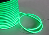 Mini 12V Led Neon Rope Light , Green Waterproof Led Flexible Neon Lights