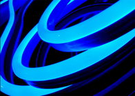 Blue LED Neon Tube Light 14mm * 26mm Dimension 10W / M Power Low Heat
