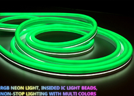 6mm Width Mini Led Neon Flex Light 	12V DC Silicone  Ip67 Right Bend