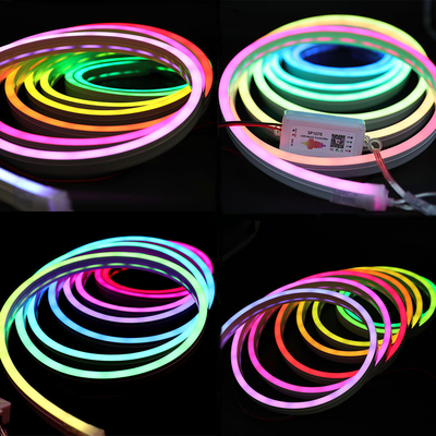 8x16mm 12V Digital RGB Pixel Neon LED Strip Light