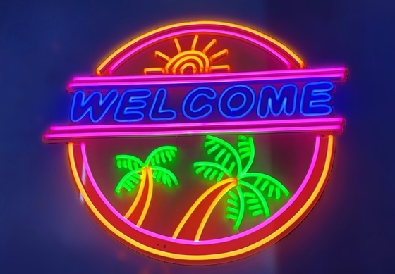 High Brightness Bespoke Neon Illuminations Artwork Custom LED Neon Signs