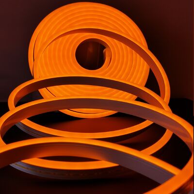 Flexible LED Neon Tube Light 220V waterproof soft neon strip light orange color energy saving long lifespan easy to bend and install