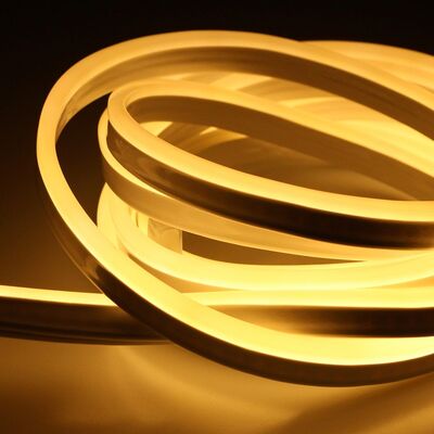 Mini LED Neon Flex Warm White Rope Light Waterproof Flexible Durable for Indoor Outdoor Building Outline and Decorative Lighting