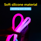 Programmable Flexible Led Neon Rope , Waterproof Flexible Strip Lighting Dream Color