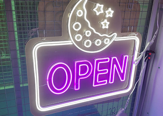 Custom Neon Signs with Laser Cut Acrylic Backing Providing Easy Hanging and Durable Lighting for Various Indoor Settings