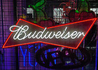 Handmade Budweiser  neon light signs for business home bars and game rooms