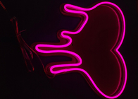 Vasten pink melt heart neon sign 12V silica gel  led neon sign
