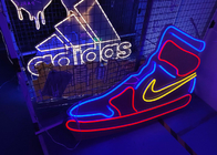 12VDC Acrylic Silicone Led Neon Shoes Billboard 200cm