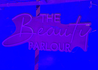 Acrylic 200cm Beauty Parlour Neon Signs LED Neon Flex Signs