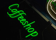 Coofeeshop neon sign custom size for coffe  business street shopping center