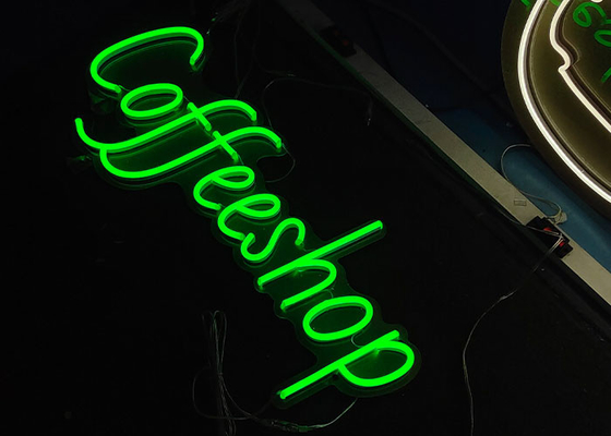 Coofeeshop neon sign custom size for coffe  business street shopping center