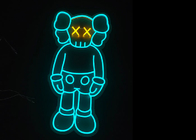 Cartoon 12VDC Silica Gel Led Neon Sign Kids Gift Lighting Tube 150cm