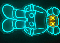 Cartoon 12VDC Silica Gel Led Neon Sign Kids Gift Lighting Tube 150cm
