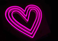 No Fragile Pink Heart RGB LED Neon Flex Married Party Dimmable