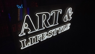 Custom Life&art style neon sign men cave  exhibition wall lighting deco