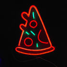 50000hrs Pizza Cuttable Custom Neon Signs Hang Wall Lighting  8×12mm