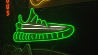 Cuttable AC240V Acrylic Led Neon Sign FREE Running Shoes No Fragile