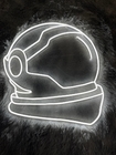 Astronaut Helmet Neon Signs Custom neon sign for house and Wall Decoration Design  MINI Astronaut Nasa Cosmonaut Neon