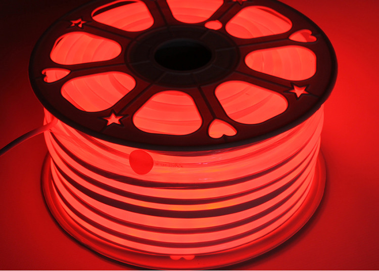 Decorative Super Flexible Neon Led Rope Lights Dimmable / Cuttable Type