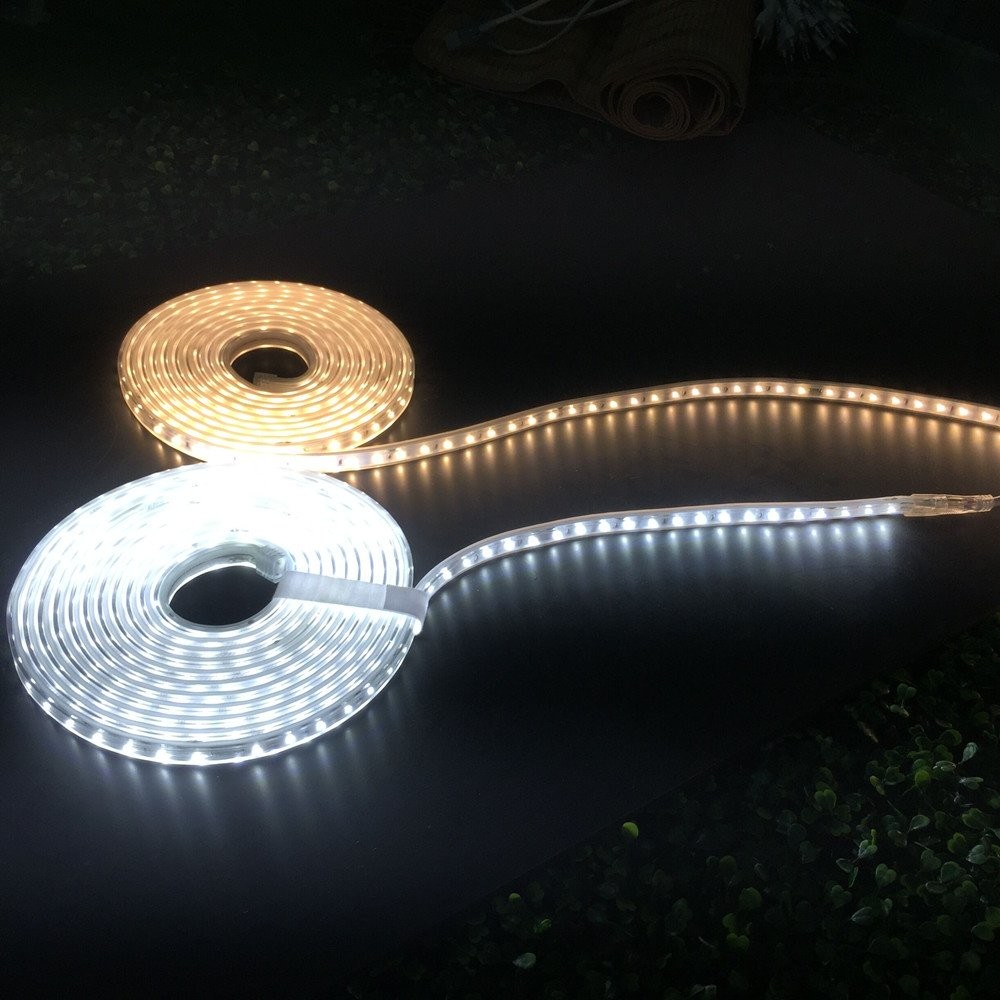 Waterproof Flexible Led Rope Light , 120V LED Tape Light SMD 2835 16.4