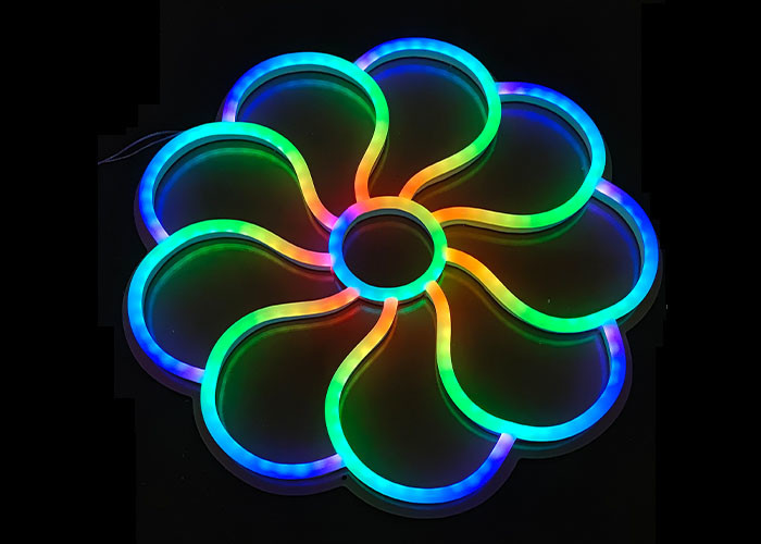 Diner neon sign Flower Led Neon Signs Billboard For Retail Supermarket