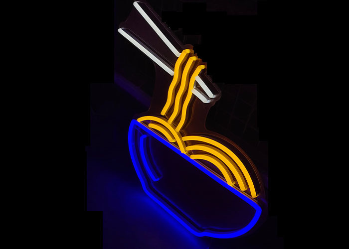 Noodles Led Sign 18 Colors 12VDC Acrylic Noodles LED Neon Signs AU Plug