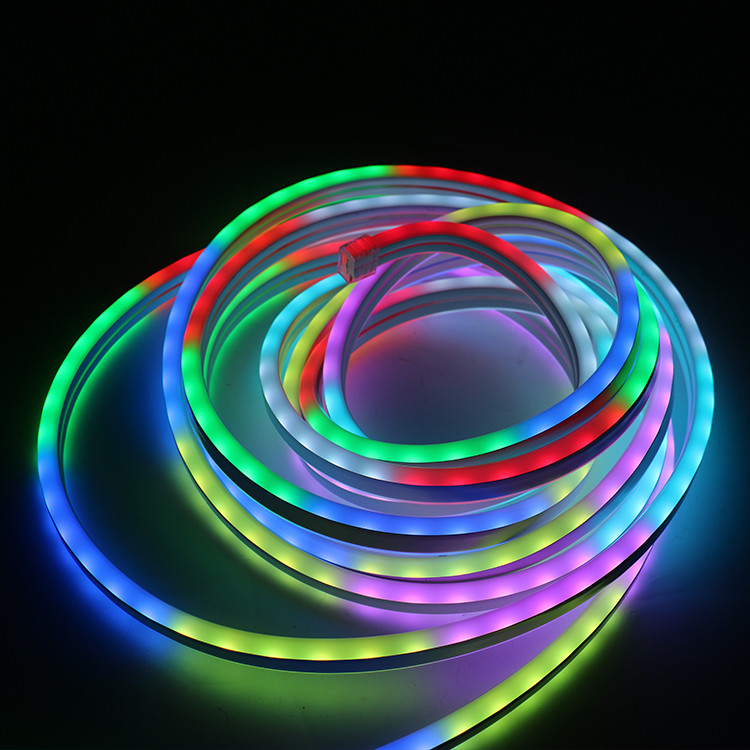 Multicolor Led Neon Rgb 10m Multi Color 12v Led Neon Flex Strip Light 60leds/M