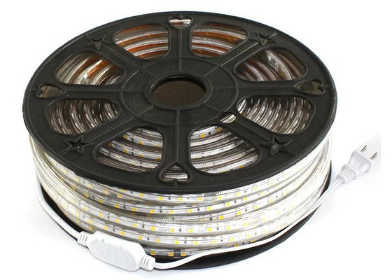 Colorful High Voltage LED Strip 120 Degree Viewing Angle Mounting Track