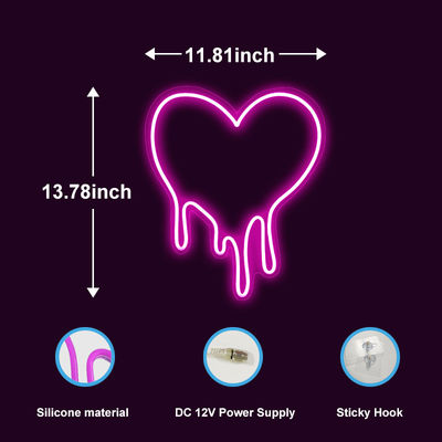 Handmade Neon Sign Customizable LED Neon Light for Business Advertising and Interior Decoration with Durable Materials