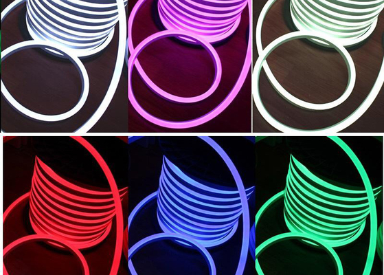 PVC LED RGB LED Neon Flex Multi Color Changing 110V AC Input Voltage