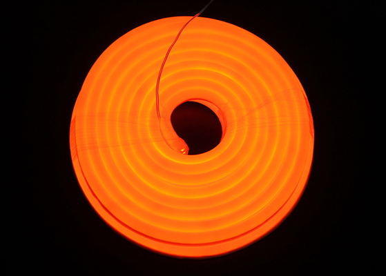 Flexible Orange Neon Lights , CE 220V Input Neon Fluorescent Light Tubes