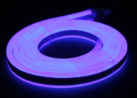 Waterproof Flexible Led Neon Light , Double Lighting Led Neon Rope Light Flex Tube