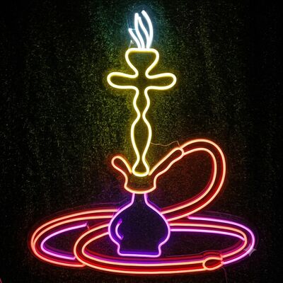 Handmade Neon Sign LED Light for Lounge Stores Providing High Visibility and Energy Saving Features with Lightweight Design