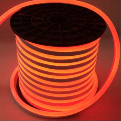 Flexible LED Neon Tube Light 220V waterproof soft neon strip light orange color energy saving long lifespan easy to bend and install