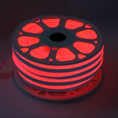 Durable LED Neon Tube Light Featuring 120pcs SMD2835 LEDs Eco Friendly PVC Material and Protection Rating IP65 Waterproof