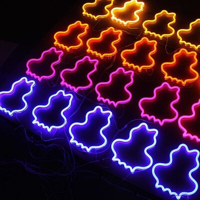 Mini LED Neon Flex Rope Light 12V 24V Waterproof Eco PVC Material High Brightness SMD2835 108 LEDs per Meter IP65 Protection