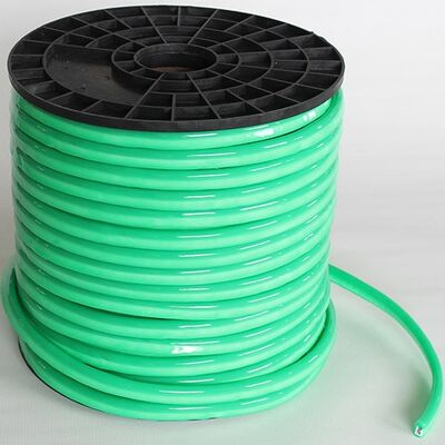 LED Neon Flex Strip Flexible Waterproof Green Neon Light Strip 12V DC Input Seamless Design Ideal for Building Edges and Home Decor
