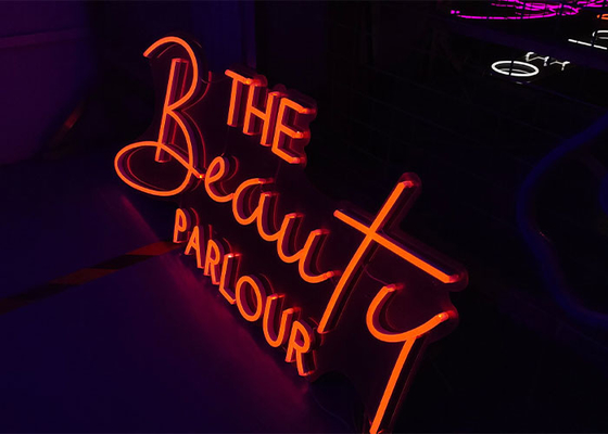 Acrylic 200cm Beauty Parlour Neon Signs LED Neon Flex Signs