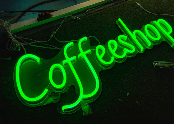 Coofeeshop neon sign custom size for coffe  business street shopping center