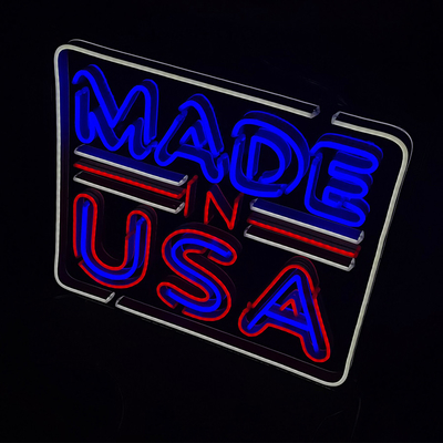 Custom neon sign Made in USA neon lighting board flex led neon tube