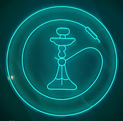 Handcrafted Hookah Neon Sign Highly Visible Hookah Lounge Neon Sign